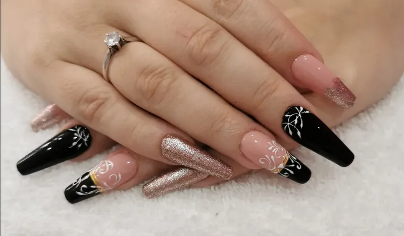 Gainage gel sur ongle naturel - Détail 2